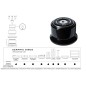 Franc Audio Fat Foot Isolator (4pk)