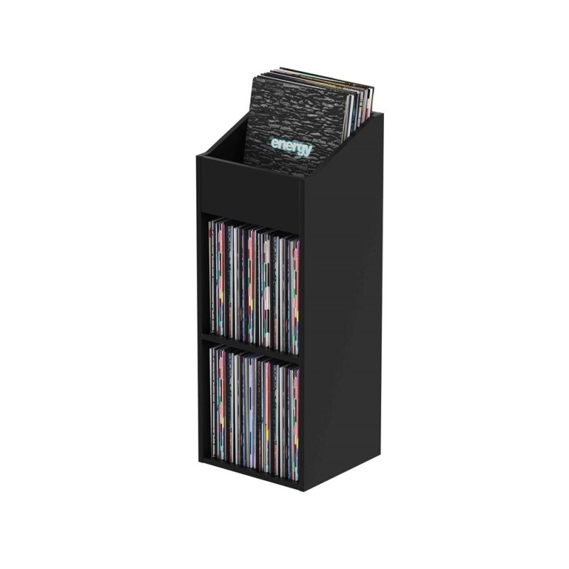 Glorious Record Rack 330 Vinyl Storage (Black)