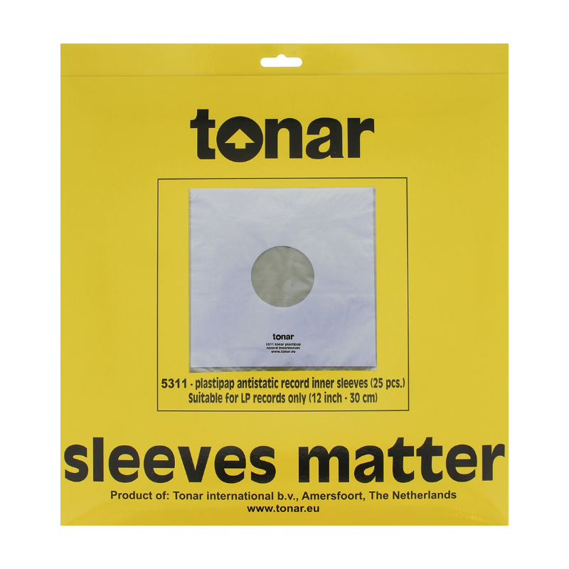 Tonar Plastipap LP Inner Sleeves (25 pcs) Tonar Plastipap LP Inner Sleeves (25 pcs)