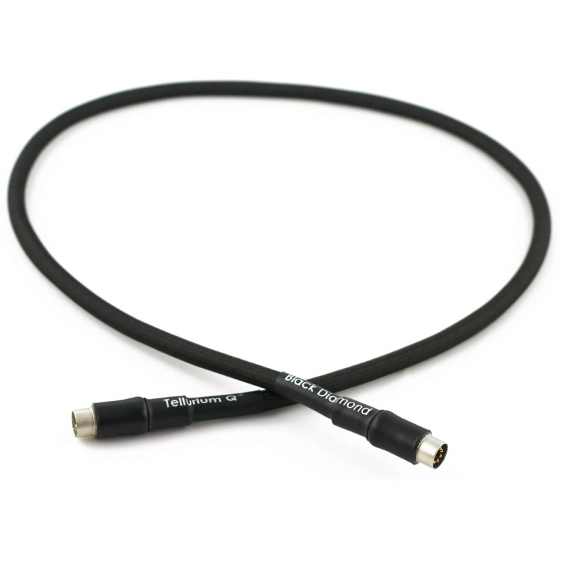 Tellurium Q Black Diamond DIN Interconnect 1.0m
