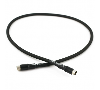 Tellurium Q Black Diamond DIN Interconnect 1.0m