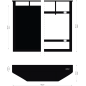 SolidSteel WS-5 Turntable Wall Shelf SolidSteel WS-5 Turntable Wall Shelf