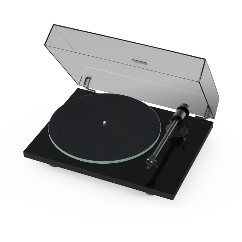 Pro-Ject T1 EVO Turntable (Gloss Black)