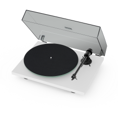 Pro-Ject T1 EVO PHONO Turntable (White)