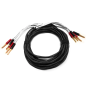 INTRO Speaker Cable (3m Pair, Black) INTRO Speaker Cable (3m Pair, Black)