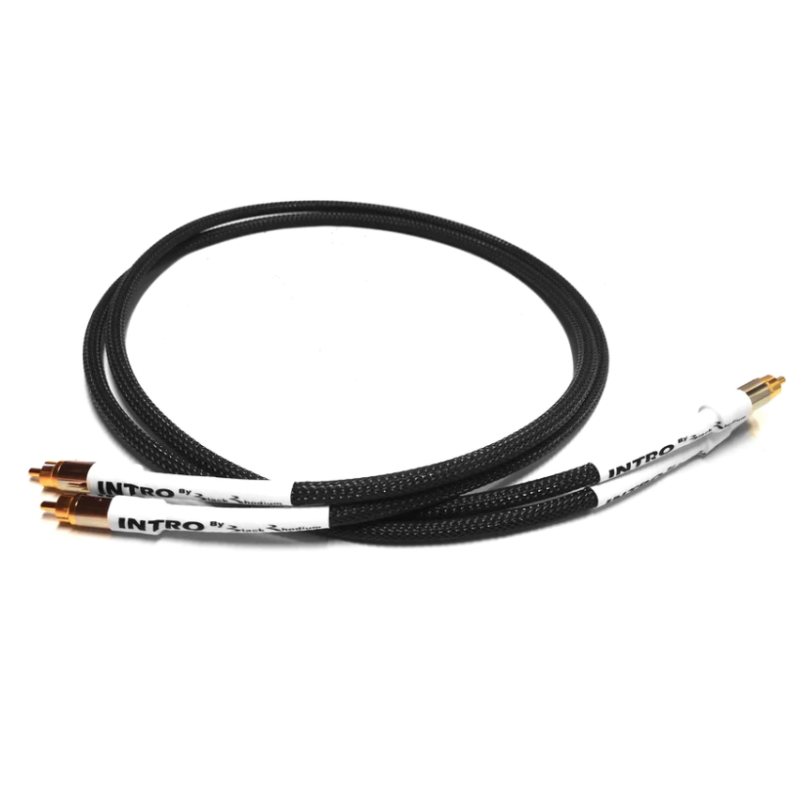 INTRO Analogue RCA Interconnect (1m Black) INTRO Analogue RCA Interconnect (1m Black)